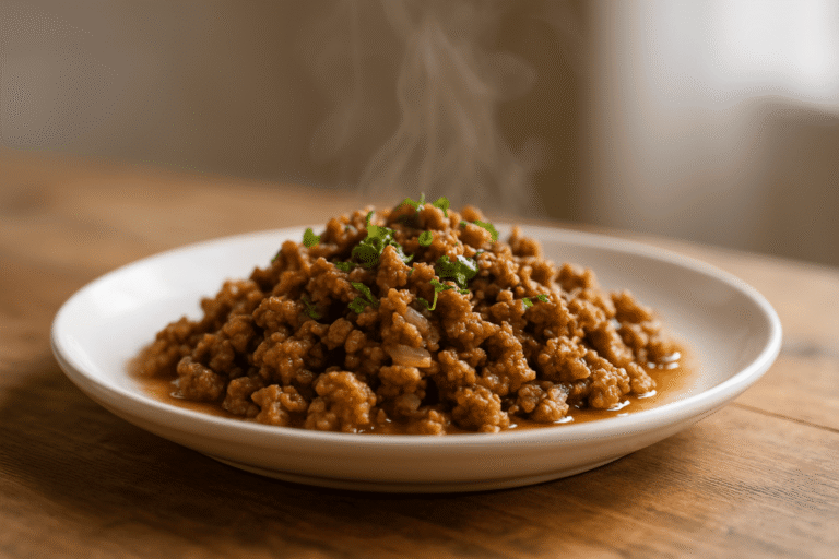 ground meat