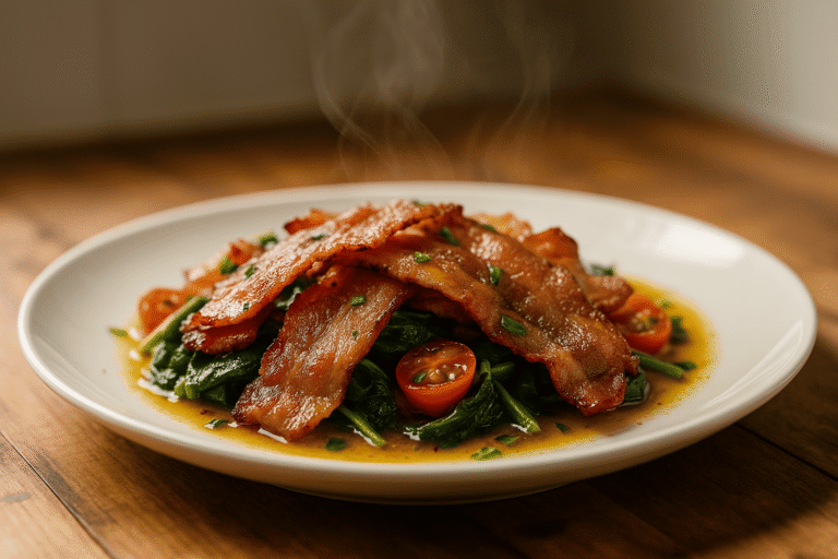Quick Bacon Meal