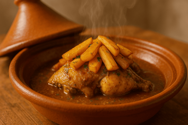 Moroccan Tagine with Chicken
