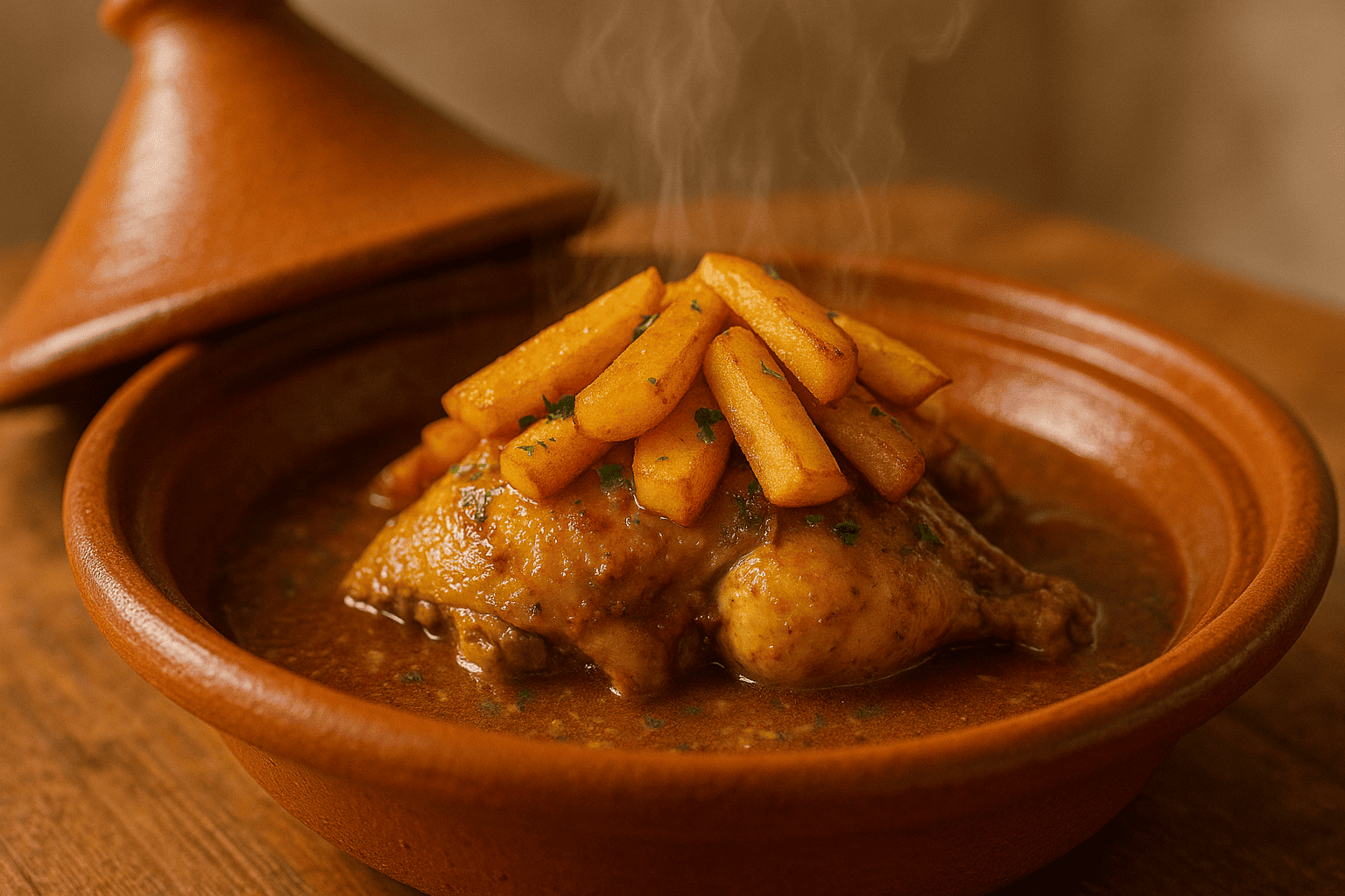 Moroccan Tagine with Chicken